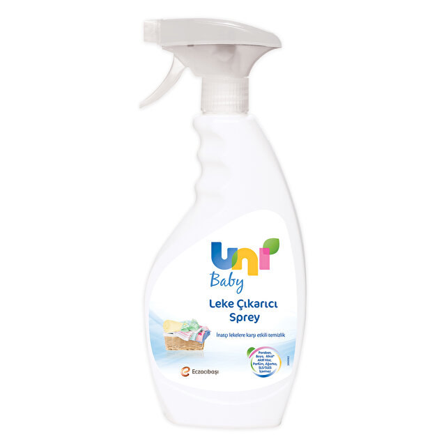 Uni Baby Bebek Çamaşırları İçin Leke Çıkarıcı Sprey 500 Ml
