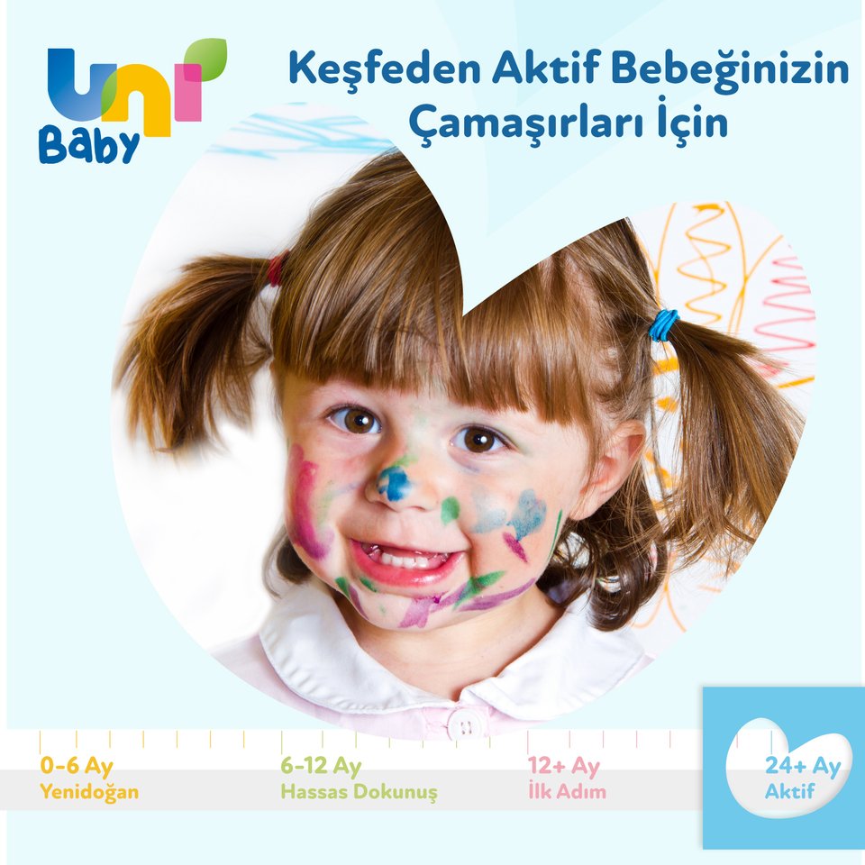 Uni Baby Aktif Sıvı Çamaşır Deterjanı 1500 Ml	 — görsel 4