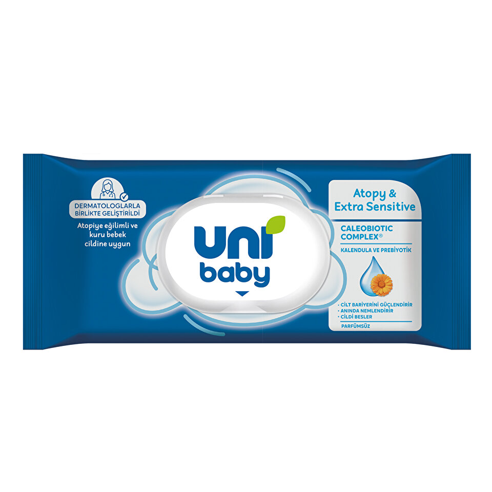 Uni Baby Atopy & Extra Sensitive Islak Mendil 40 Yaprak — görsel 2