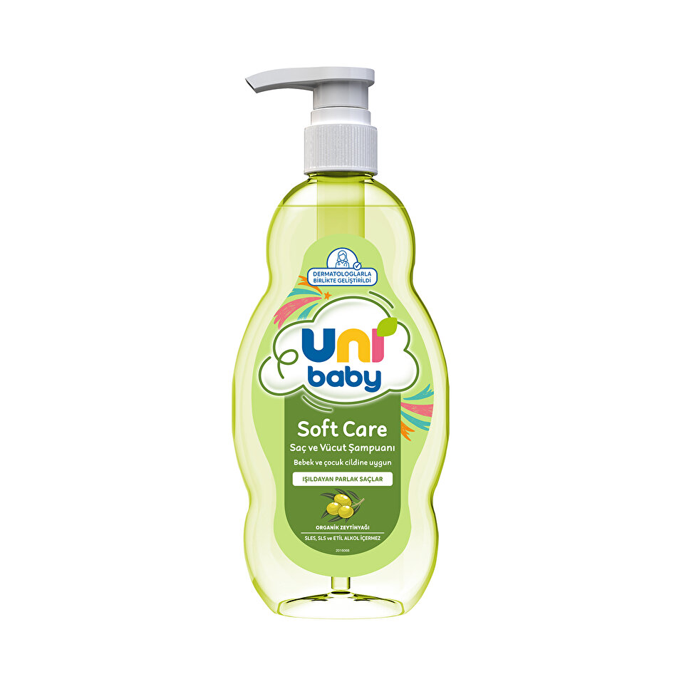 Uni Baby Soft Care Organik Zeytinyağlı Saç Ve Vücut Şampuanı 700 Ml — görsel 2